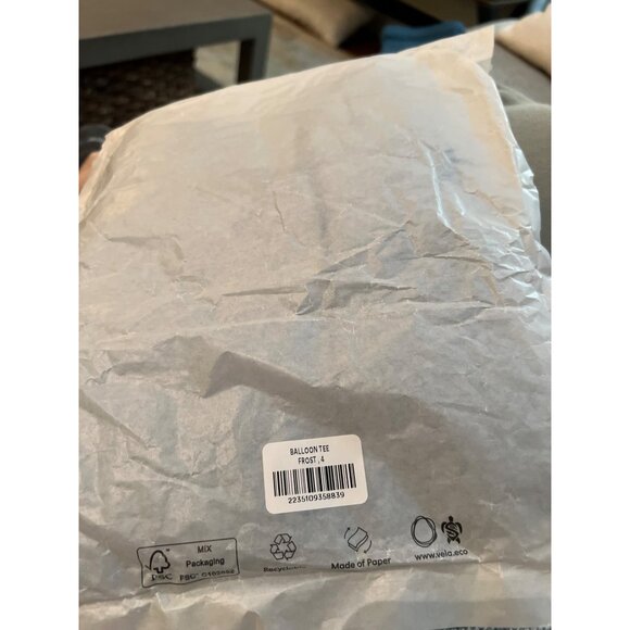 Soor Ploom Balloon Tee Toddler 4Y Frost NWT - Picture 4 of 6